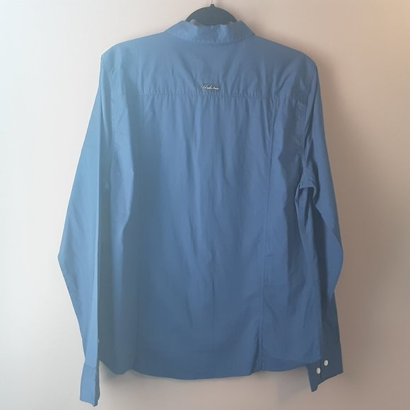 Industrie Men's Button Down Blue Shirt,  New! S - Picture 7 of 14